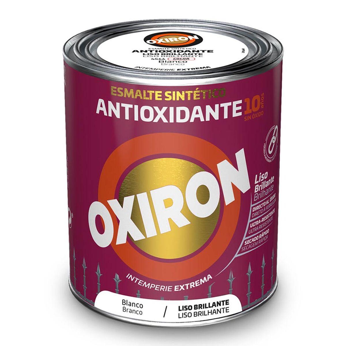 Metal maling Oxiron antioxidant hvid skinnende 750 ml