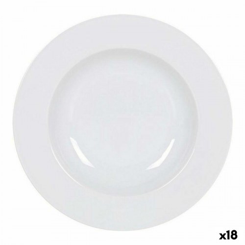 Felit dyb tallerken 22,5 cm - 18 stk., porcelæn