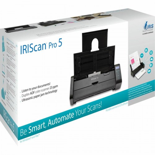 Iris IRIScan Pro 5 dokumentscanner - 23 ppm, A4, USB/Bluetooth