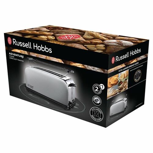 Brødrister Russell Hobbs 23610-56 Rustfrit stål 1600 W