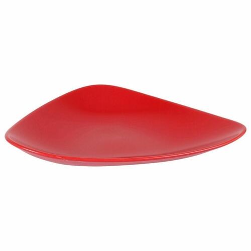 Desserttallerken Rød Keramik 24 x 18 x 3 cm (6 enheder)