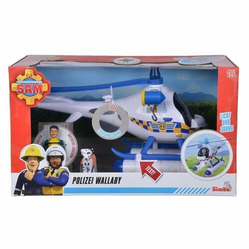 Helikopter Simba Fireman Sam Wallaby police helicopter