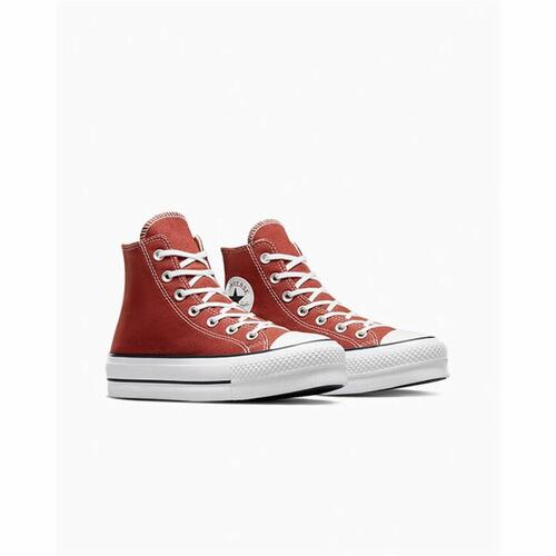 Kondisko til Kvinder Converse Chuck Taylor All Star Lift Hi Brun 35