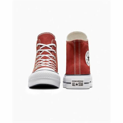 Kondisko til Kvinder Converse Chuck Taylor All Star Lift Hi Brun 35