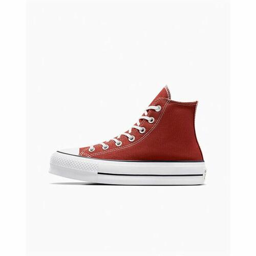 Kondisko til Kvinder Converse Chuck Taylor All Star Lift Hi Brun 35