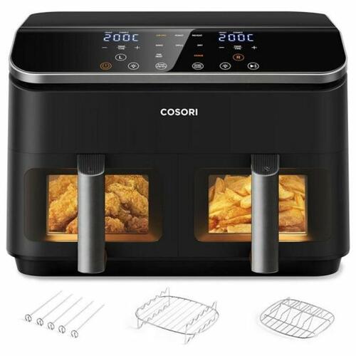 Airfryer Cosori Dual Basket 8.5 Chef Edition Sort 8,5 L