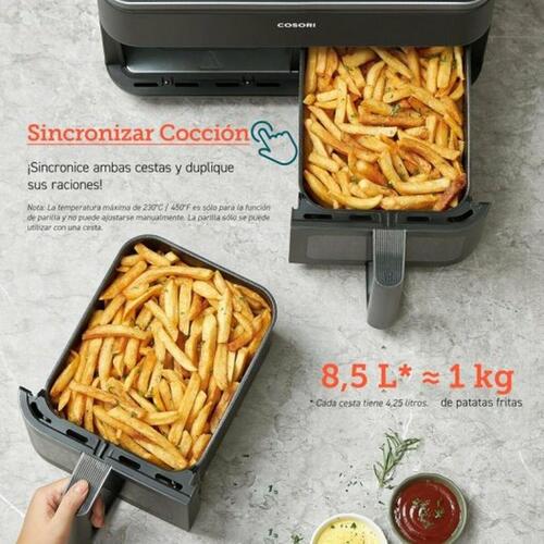 Airfryer Cosori Dual Basket 8.5 Chef Edition Sort 8,5 L
