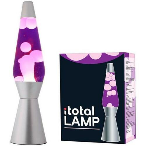 Lava Lampe iTotal Lilla Pink 36 cm