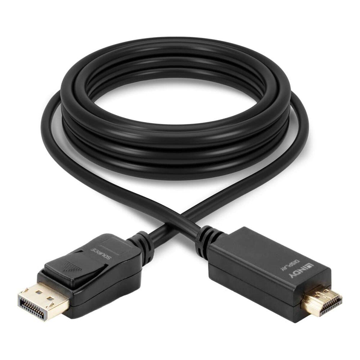 Hdmi Til Dvi Adapter Lindy 36920 Sort