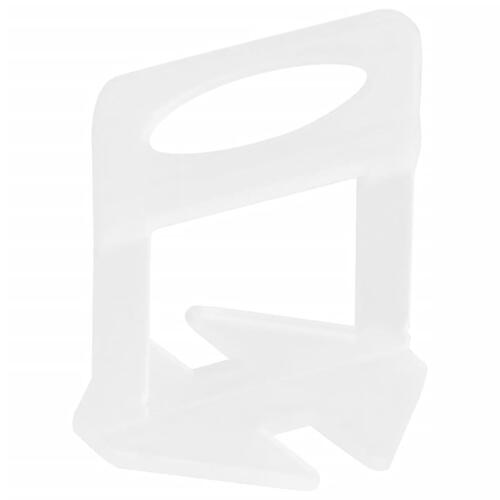 Nivelleringsclips til fliser 1000 stk. 1 mm