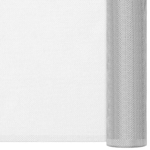 Net 80x2000 cm aluminium sølvfarvet