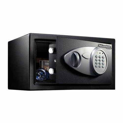 Pengeskab Master Lock X041ML med elektronisk lås, sort/grå - 11 l