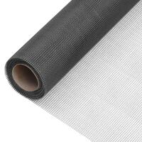 Net 100x2000 cm glasfiber sort