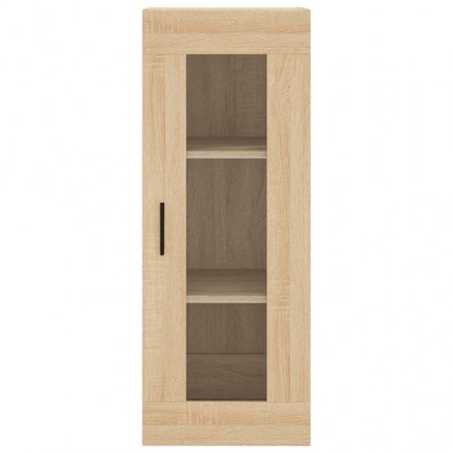 Skab 34,5x34x180 cm konstrueret træ sonoma-eg