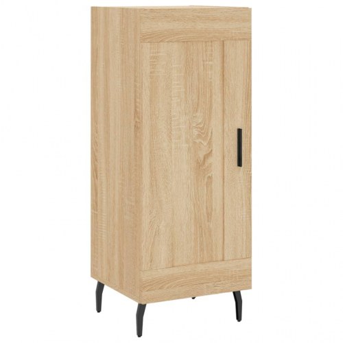 Skab 34,5x34x180 cm konstrueret træ sonoma-eg