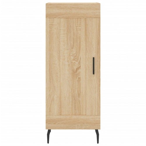 Skab 34,5x34x180 cm konstrueret træ sonoma-eg