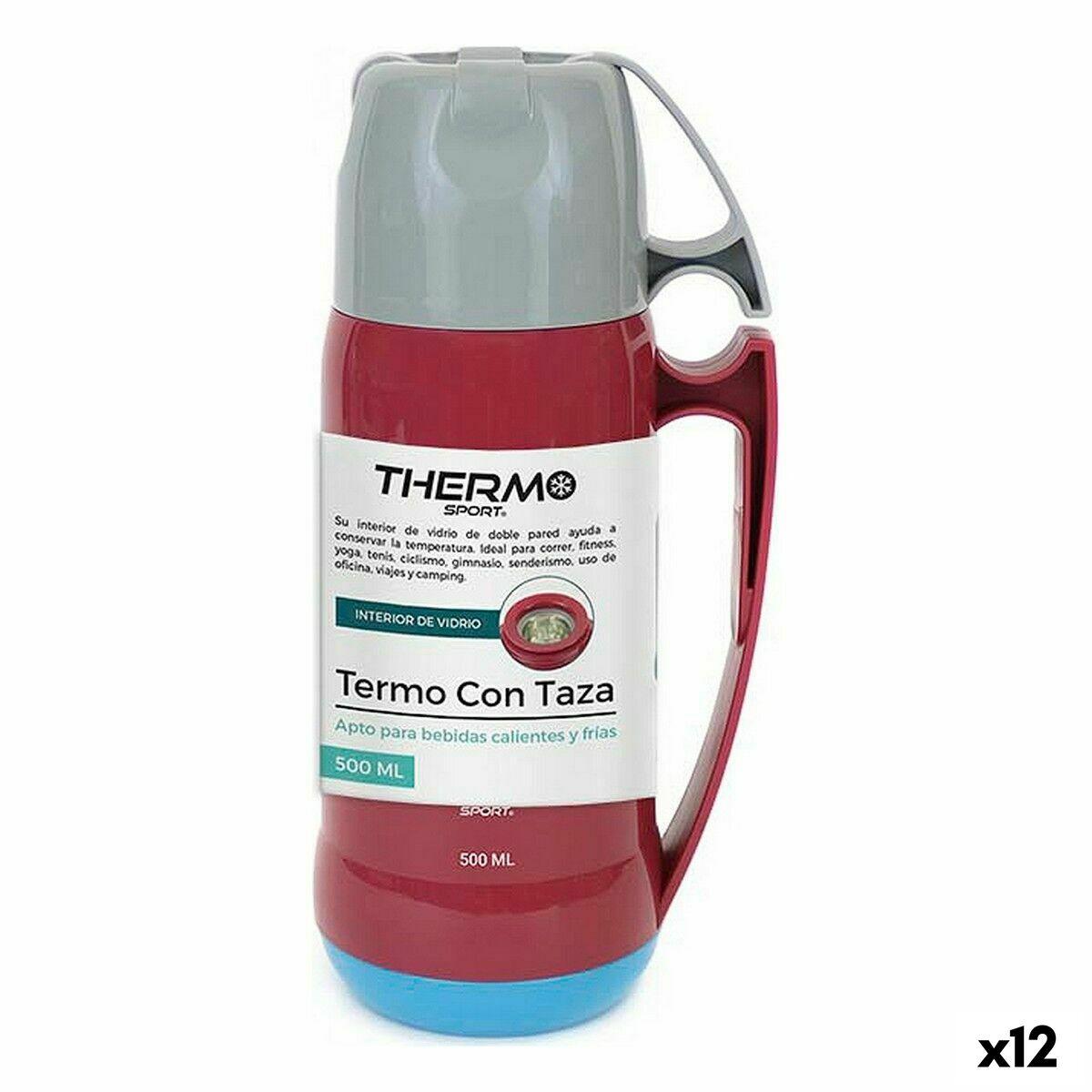ThermoSport rejsetermoflaske 500 ml - 12 stk.