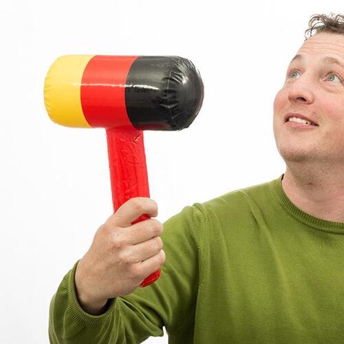 Tysk Flag Oppustelig Hammer