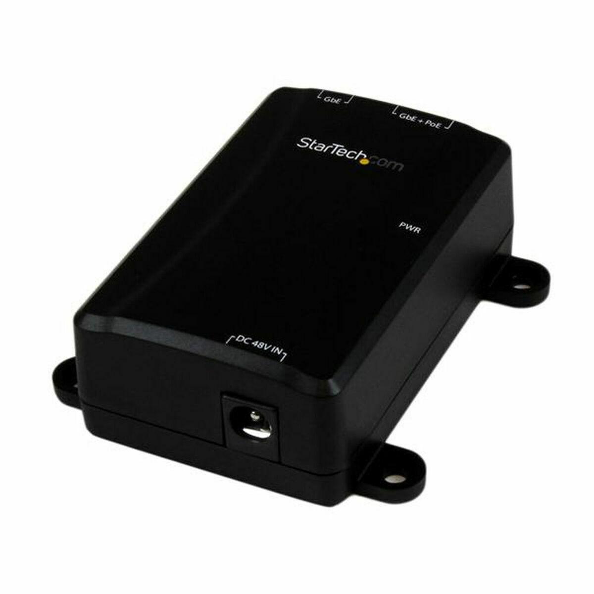Switch Startech Poeinj1gw 1000 Mbps Sort