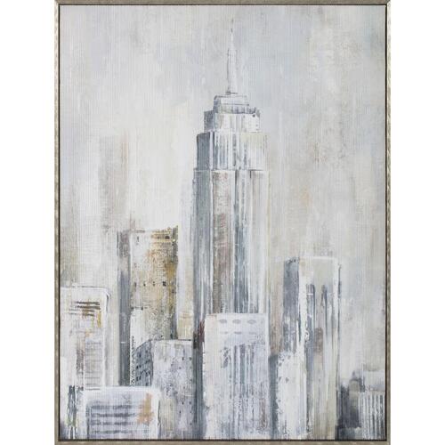 Maleri Home ESPRIT New York Loft 60 x 2,4 x 80 cm (2 enheder)