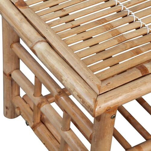 Sofabord bambus 90x50x45 cm