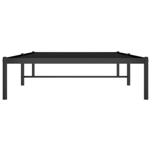 Sengeramme i metal 100 x 190 cm - sort, klassisk og robust