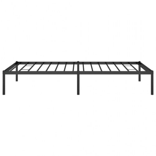 Sengeramme i metal 100 x 190 cm - sort, klassisk og robust