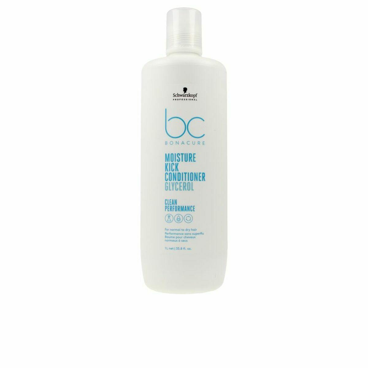 Hårkur og balsam Schwarzkopf  Kick M0isture Conditioner BC Bonacure Clean 1000 ml