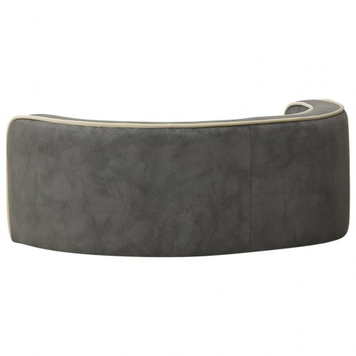 Foldbar hundesofa 73x67x26 cm vaskbar hynde plys grå