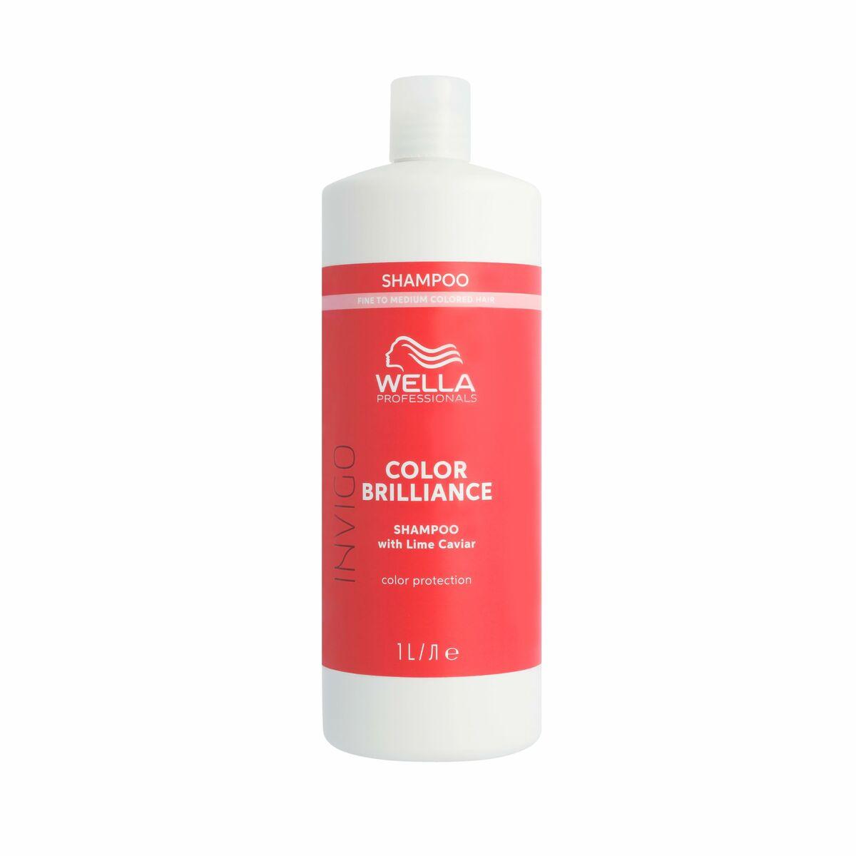 Farvebevarende Shampoo Wella Invigo Color Brilliance Farvet Hår Fint Hår