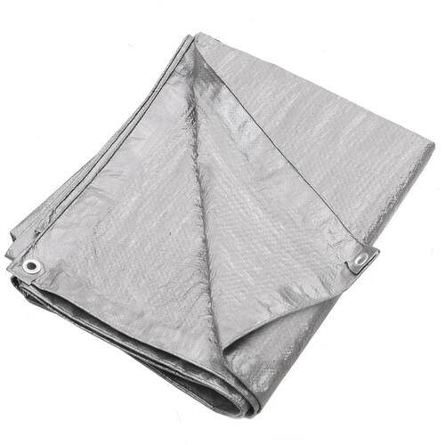 Presenning 8x12 m 90 g/m² HDPE grå