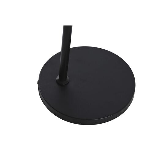 Gulvlampe 109 x 30 x 168 cm Sort Gylden Metal 220 V 50 W