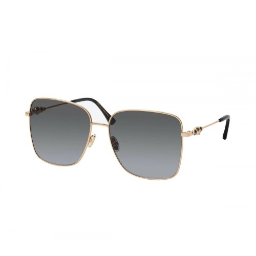 Jimmy Choo HESTER-S-2M2 solbriller til kvinder - 59 mm, gylden/ sort