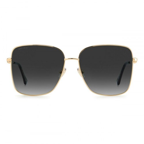 Jimmy Choo HESTER-S-2M2 solbriller til kvinder - 59 mm, gylden/ sort