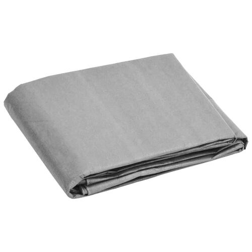 Presenning 4x8 m 180 g/m² HDPE grå