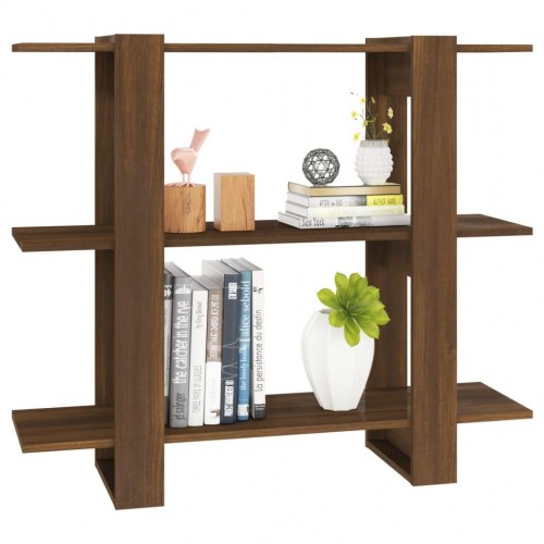 Bogreol/rumdeler 100×30×87 cm - sonoma-eg