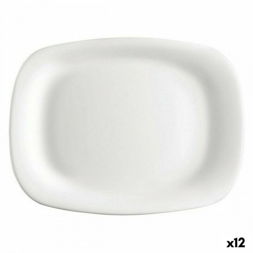 Bormioli Parma rektangulær middagstallerken - 12 stk. (24 × 34 cm)
