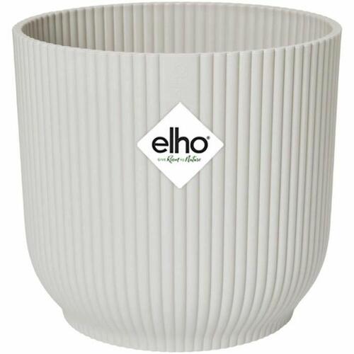 Urtepotte Elho Ø 22 cm Hvid Plastik Cirkulær