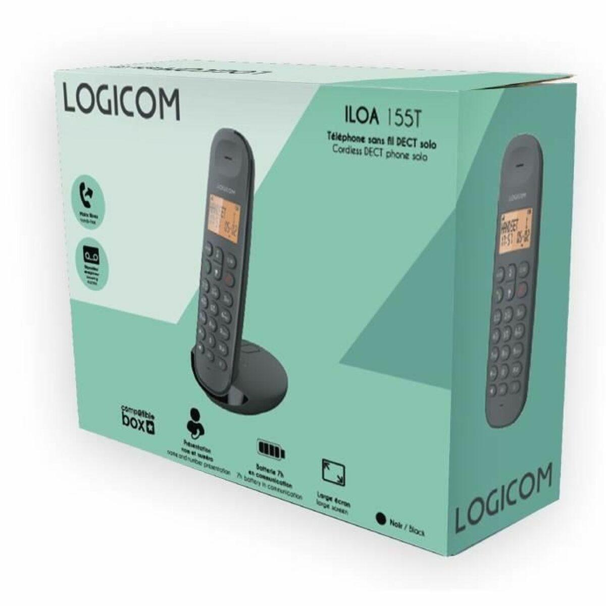 Fastnettelefon Logicom Dect Iloa 155t Solo Sort
