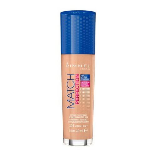 Flydende makeup foundation Match Perfection Rimmel London (30 ml) 103 - true ivory 30 ml