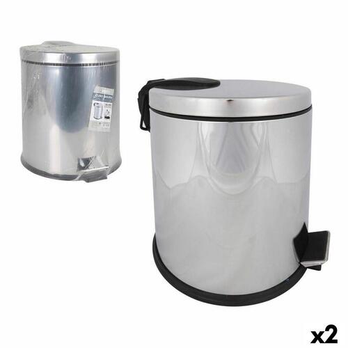 Skraldespand Confortime 145844 20 L Metal (2 enheder)