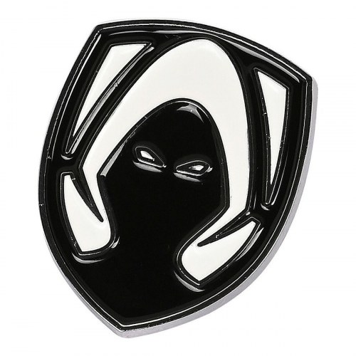 Team Heretics metalnåle - sæt med 8 stk., sort