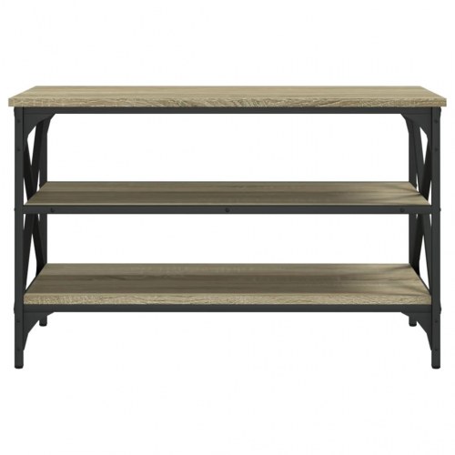 Tv-bord 80x40x50 cm konstrueret træ sonoma-eg