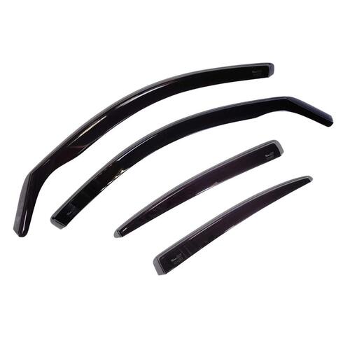 HEKO vindafvisere HO12247 - 4 stk. til Citroën C3 Picasso (for/bag), sort