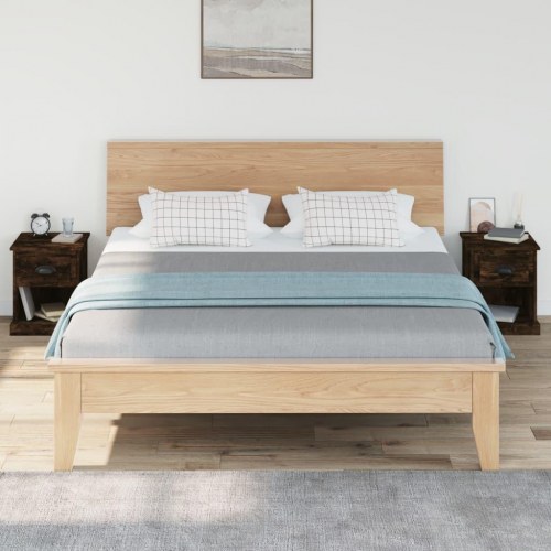 Sengeborde 2 stk. 39 x 39 x 47,5 cm - røget eg