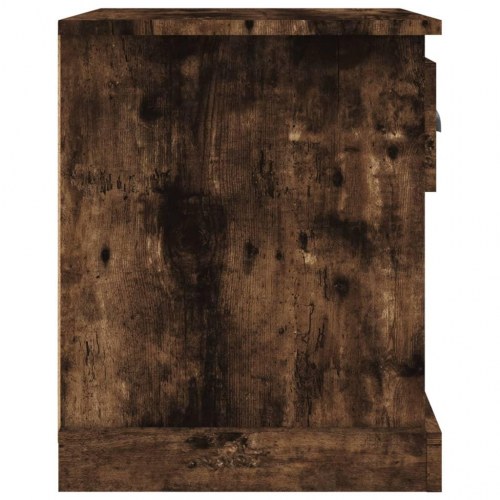 Sengeborde 2 stk. 39 x 39 x 47,5 cm - røget eg