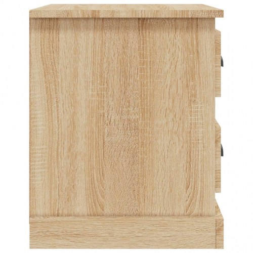 Sengeborde 2 stk. 39 x 39 x 47,5 cm - sonoma-eg