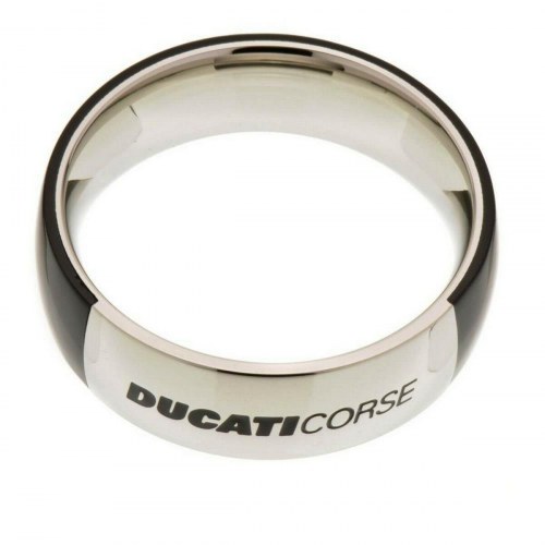 Ducati herre-ring i rustfrit stål - størrelse 30