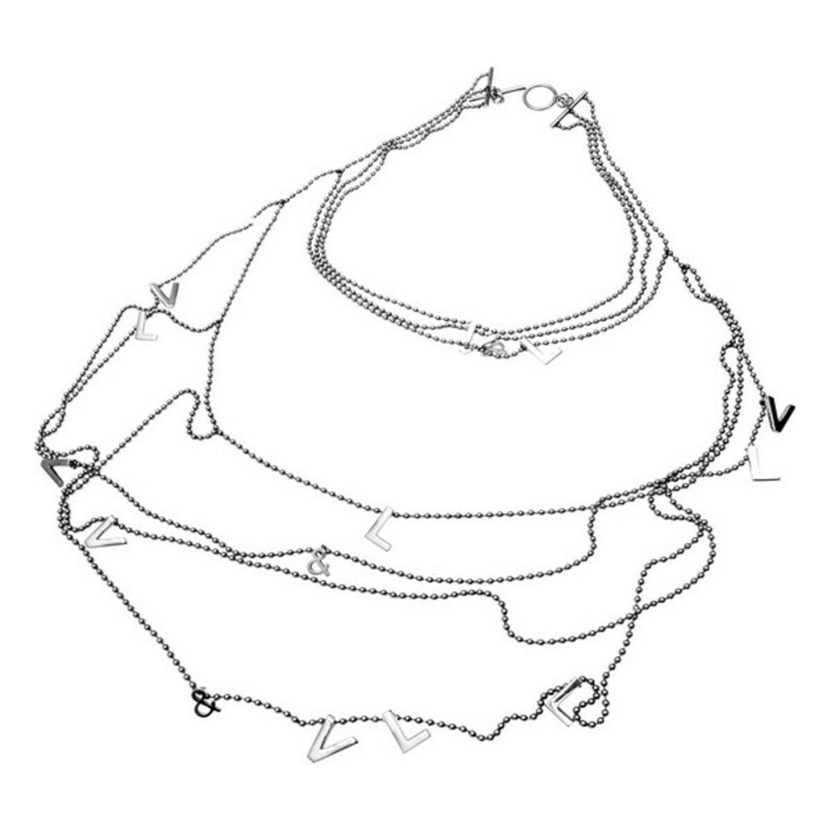 Victorio & Lucchino halskæde til kvinder - sølvfarvet stål (VJ0001CO)