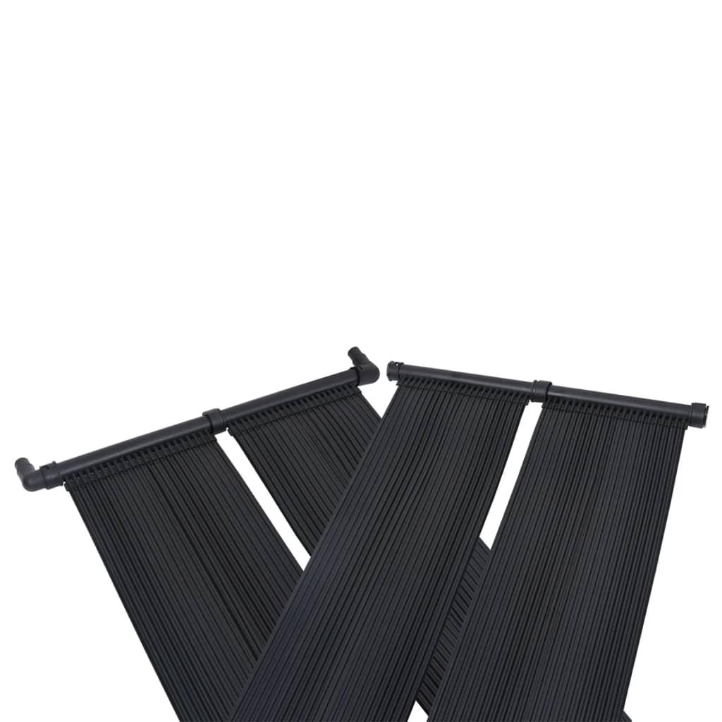 Soldrevne varmepaneler 2 stk. 80x310 cm